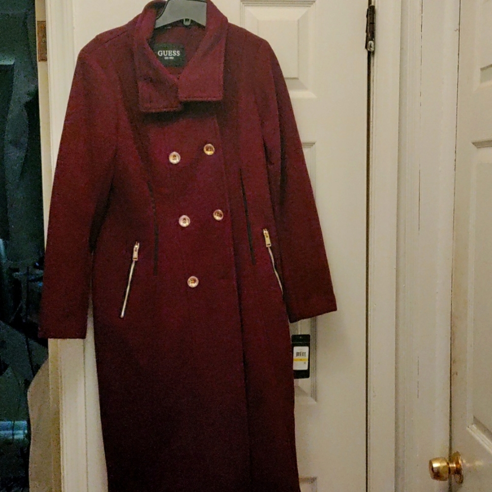 Medium wool guess Peabody coat